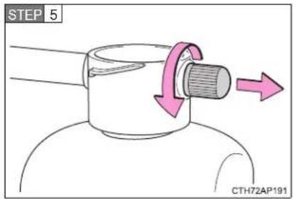 TOYOTA Avensis (2013) - 5-2. Steps to take in an emergency - 1