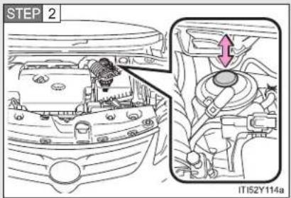 TOYOTA Avensis (2013) - If you run out of fuel and the engine stalls (diesel engine) - 1