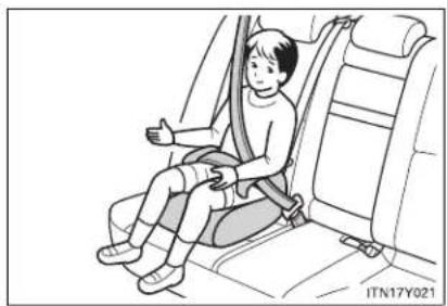 TOYOTA Avensis (2013) - Types of child restraints - 3
