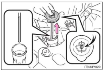TOYOTA Avensis (2013) - Washer fluid - 1
