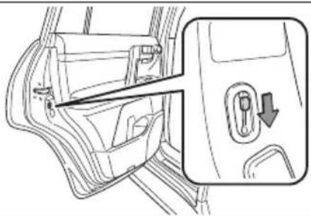 TOYOTA Land Cruiser (2013) - Doors-Child safety locks - 1