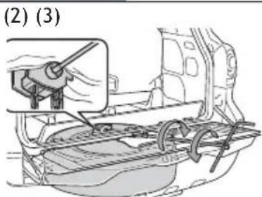 TOYOTA Land Cruiser (2013) - Removing the spare tire - 2