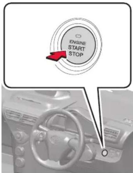 TOYOTA iQ (2010) - Starting your vehicle - 1