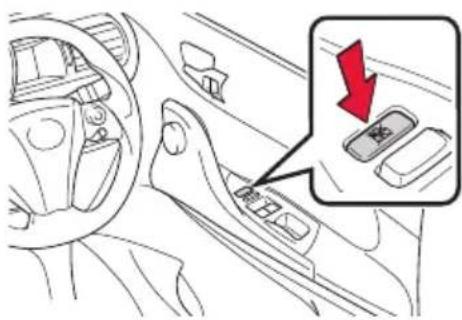 TOYOTA iQ (2010) - Window lock switch - 1