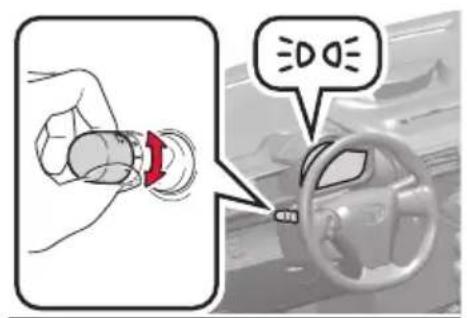 TOYOTA iQ (2010) - The multi-information display presents the driver with a variety of driving-related information, including the current outside temperature and time. - 2