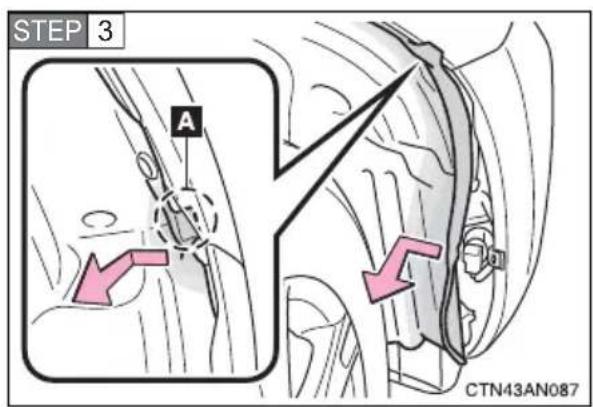 TOYOTA RAV4 (2011) - ■ Front turn signal, parking and front side marker lights - 7