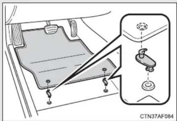 TOYOTA RAV4 (2011) - ■To prevent damage to the coat hook - 1
