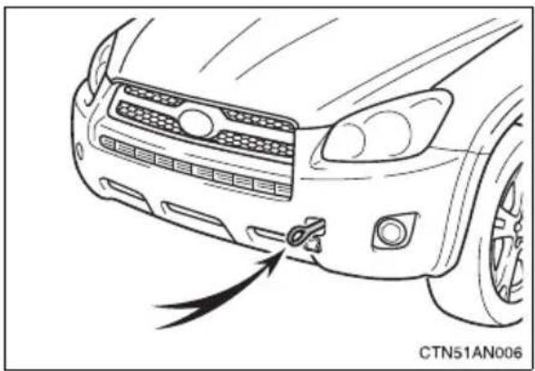 TOYOTA RAV4 (2011) - Emergency towing - 1