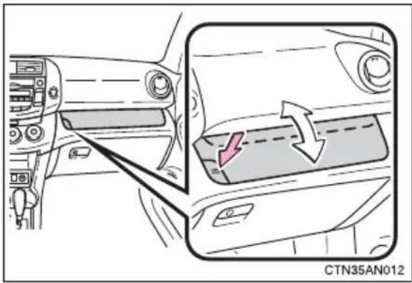 TOYOTA RAV4 (2011) - Auxiliary box - 1