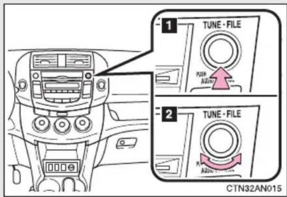 TOYOTA RAV4 (2011) - Optimal use of the audio system - 1