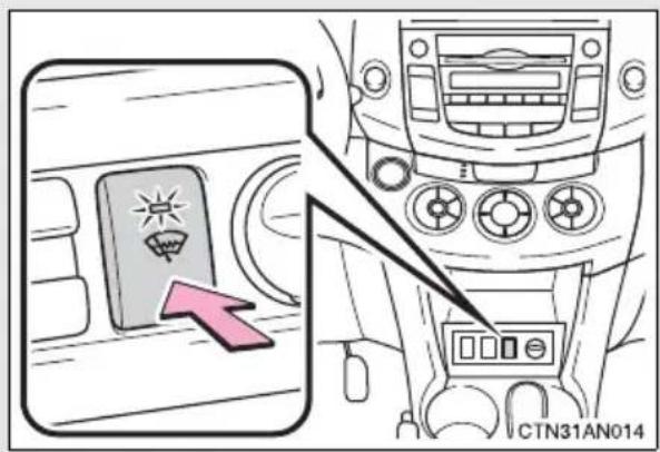 TOYOTA RAV4 (2011) - 3-1. Using the air conditioning system and defogger Windshield wiper de-icer\* - 1