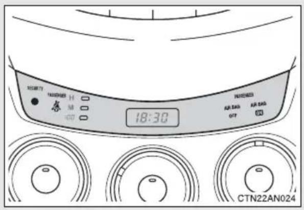 TOYOTA RAV4 (2011) - Indicators and warning lights - 2