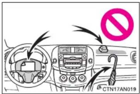 TOYOTA RAV4 (2011) - ■Précautions à observer avec les sacs de sécurité gonflables SRS - 1