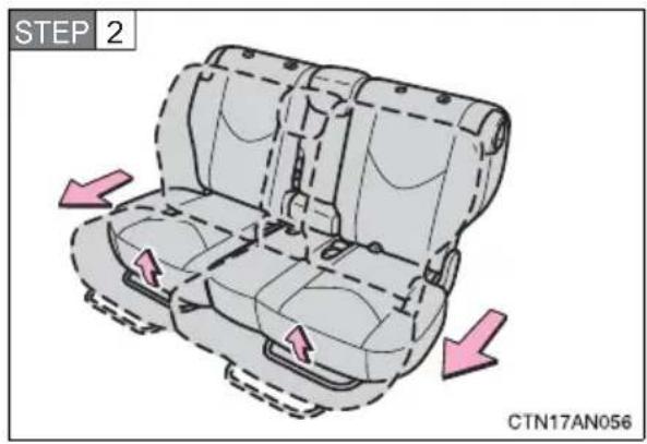 TOYOTA RAV4 (2011) - ■ Outside seats - 2