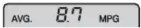 TOYOTA RAV4 (2011) - ■Average fuel consumption - 1