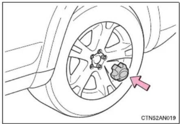 TOYOTA RAV4 (2011) - 5-2. Steps to take in an emergency - 3