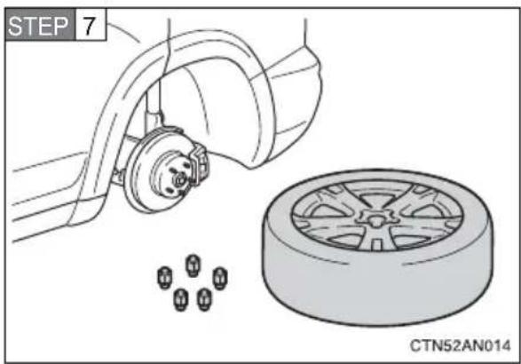 TOYOTA RAV4 (2011) - 5-2. Steps to take in an emergency - 4