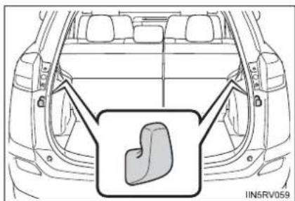 TOYOTA RAV4 (2013) - Grocery bag hooks - 1