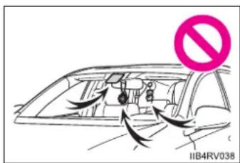 TOYOTA RAV4 (2013) - ■ Camera sensor (→P. 245) - 1