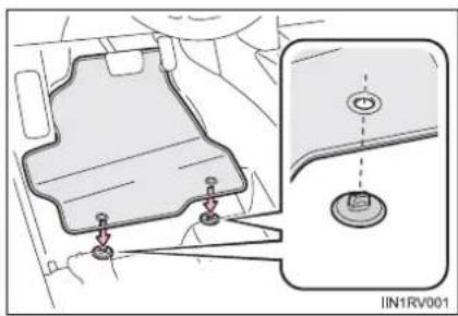 TOYOTA RAV4 (2013) - Floor mat - 1