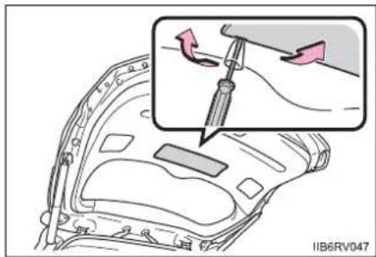 TOYOTA RAV4 (2013) - License plate lights - 1