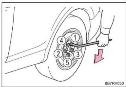 TOYOTA RAV4 (2013) - Tightening torque: - 1