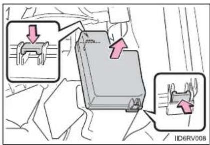 TOYOTA RAV4 (2013) - Checking and replacing fuses - 1