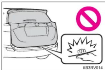 TOYOTA RAV4 (2013) - ■Back door closer (vehicles with a power back door) - 1