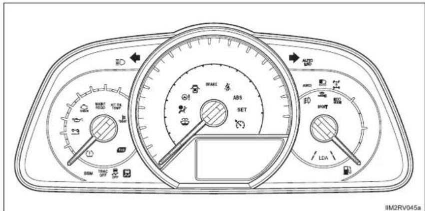 TOYOTA RAV4 (2013) - Instrument cluster - 1