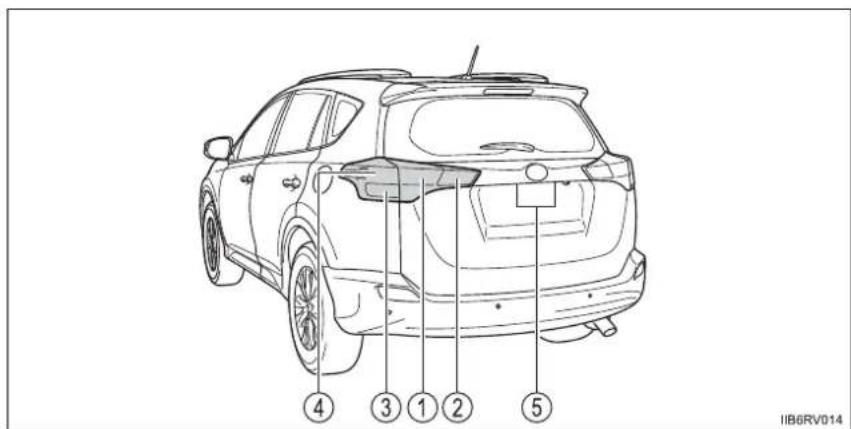 TOYOTA RAV4 (2013) - Rear - 1