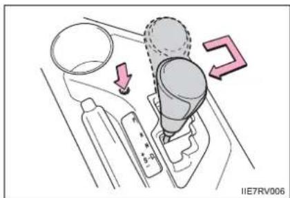 TOYOTA RAV4 (2013) - If the shift lever cannot be shifted from P - 2