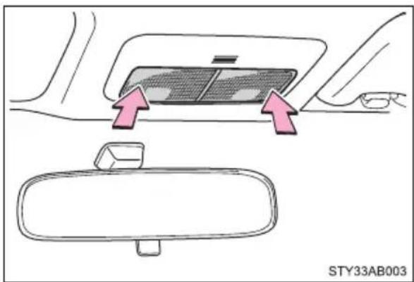 TOYOTA Yaris (2010) - Personal lights - 1