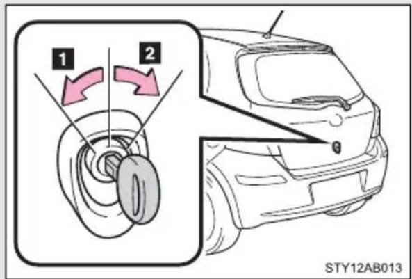 TOYOTA Yaris (2010) - Back door - 2