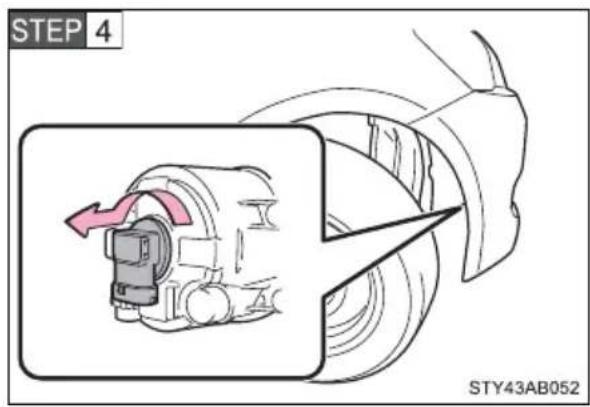 TOYOTA Yaris (2010) - ■Front fog lights (if equipped) - 4