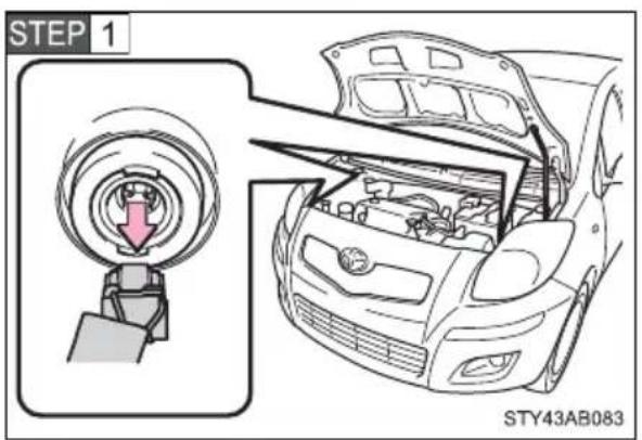 TOYOTA Yaris (2010) - ■Headlights and daytime running lights (if equipped) - 1