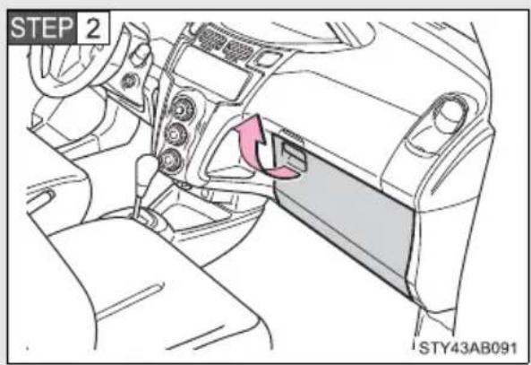 TOYOTA Yaris (2010) - ■Removal method - 1