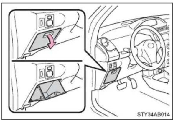 TOYOTA Yaris (2010) - Auxiliary boxes - 2