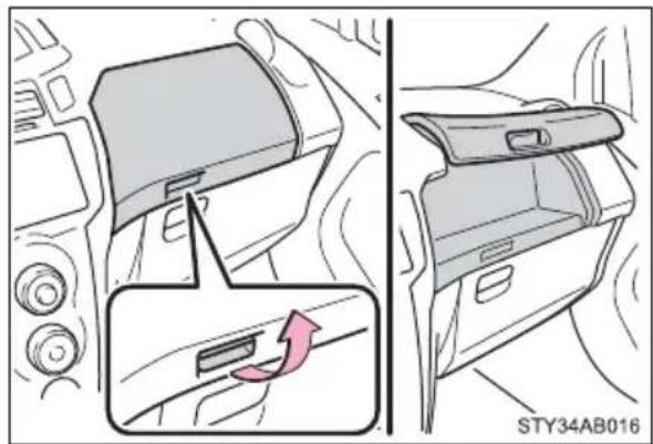 TOYOTA Yaris (2010) - Glove boxes - 1