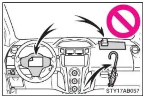 TOYOTA Yaris (2010) - ■ SRS airbag precautions - 1