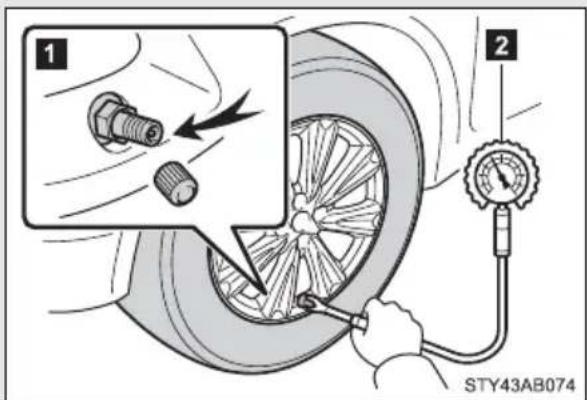 TOYOTA Yaris (2010) - ■Inspection and adjustment procedure - 1