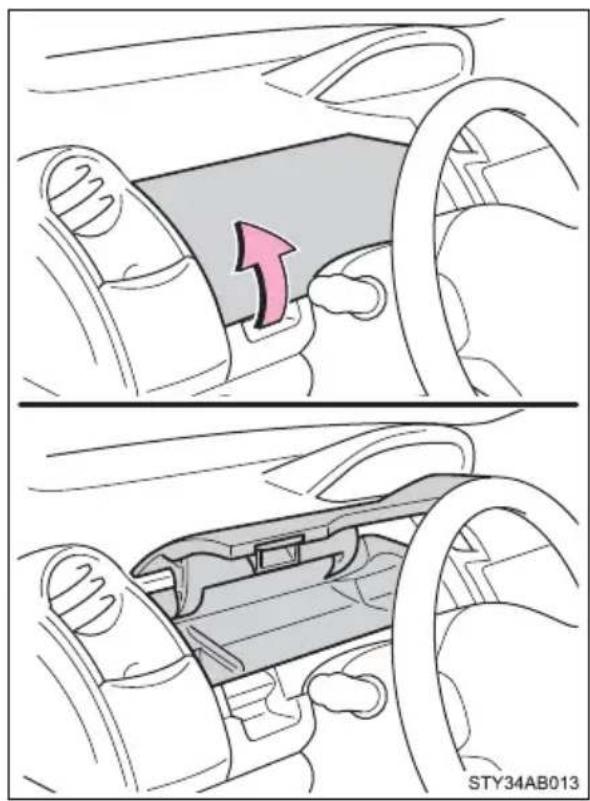TOYOTA Yaris (2010) - Auxiliary boxes - 1