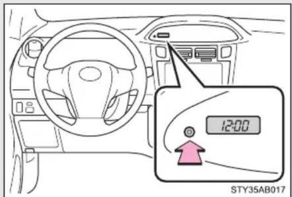 TOYOTA Yaris (2010) - ▶ Vehicles without tachometer - 1