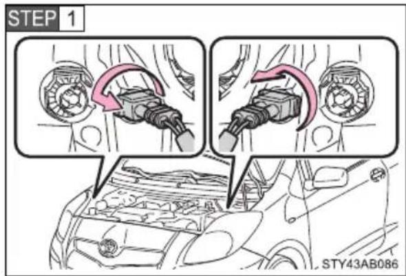 TOYOTA Yaris (2010) - Parking lights - 1