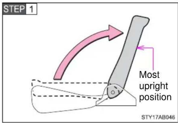 TOYOTA Yaris (2010) - Installation with LATCH system - 1