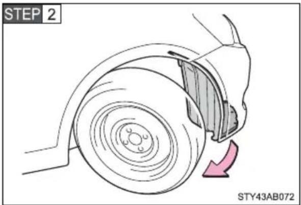 TOYOTA Yaris (2010) - ■Front fog lights (if equipped) - 2