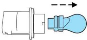 FORD Fiesta (2009) - Replacingtherearstoplamp(5-door) - 2