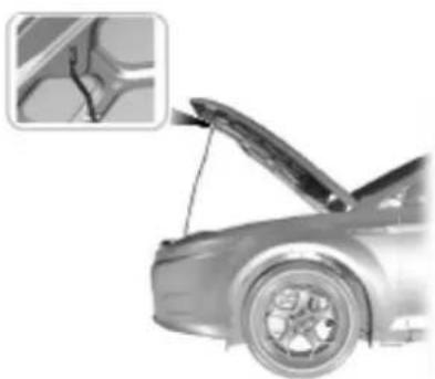 FORD Fiesta (2009) - OPENING THE HOOD - 2
