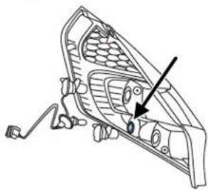 FORD Fiesta (2009) - Replacingthereversesignalrearlamp(5-door) - 1