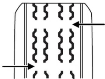 FORD Fiesta (2009) - Tire wear - 1
