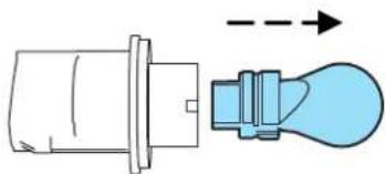 FORD Fiesta (2009) - Replacingbodysiderearlampbulb(4-door) - 2